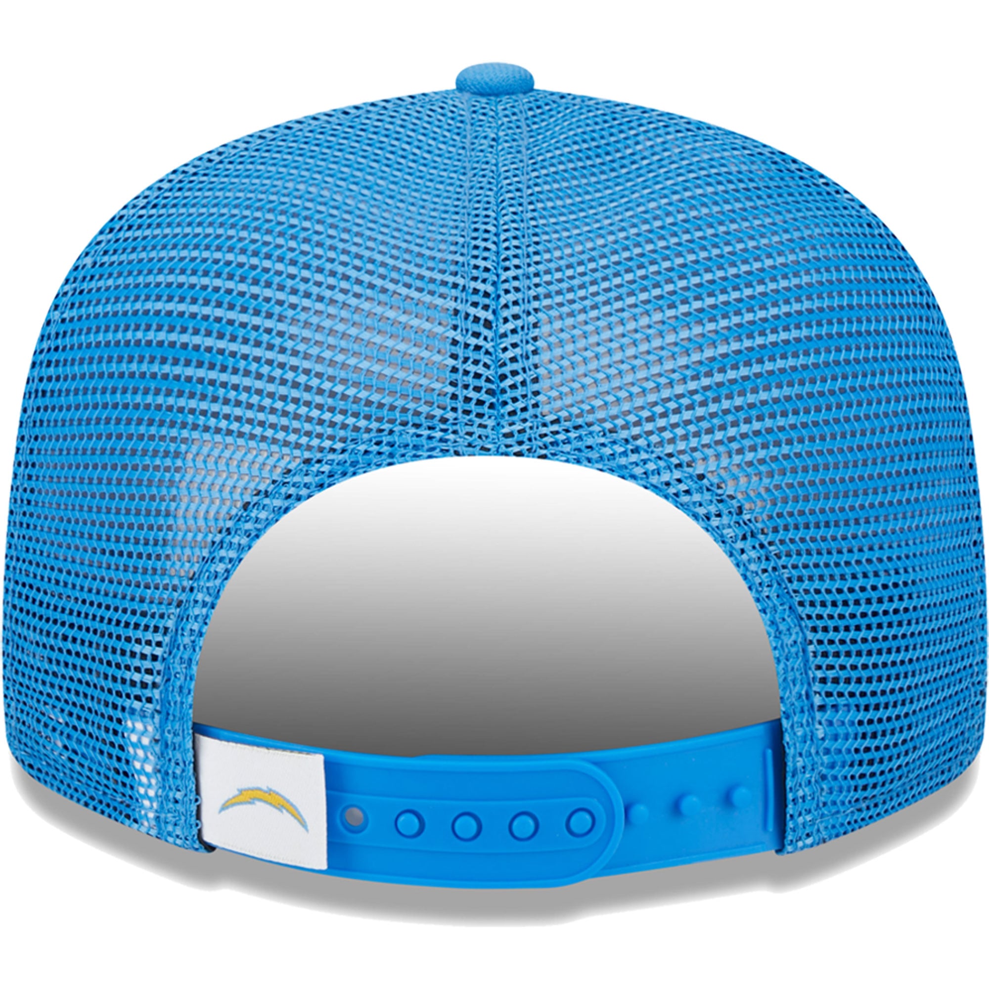 Casquette Snapback 9FIFTY pour jeune Los Angeles Chargers Main Trucker New Era bleu poudré