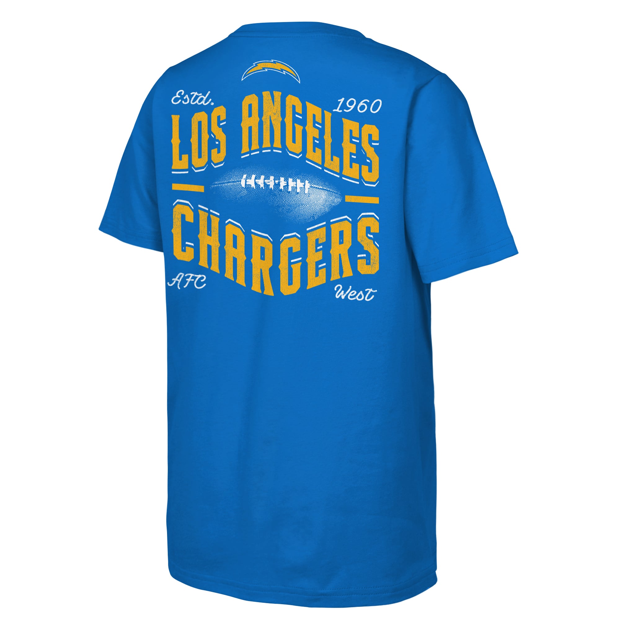 T-shirt bleu Outerstuff pour jeunes, Los Angeles Chargers, meilleur choix