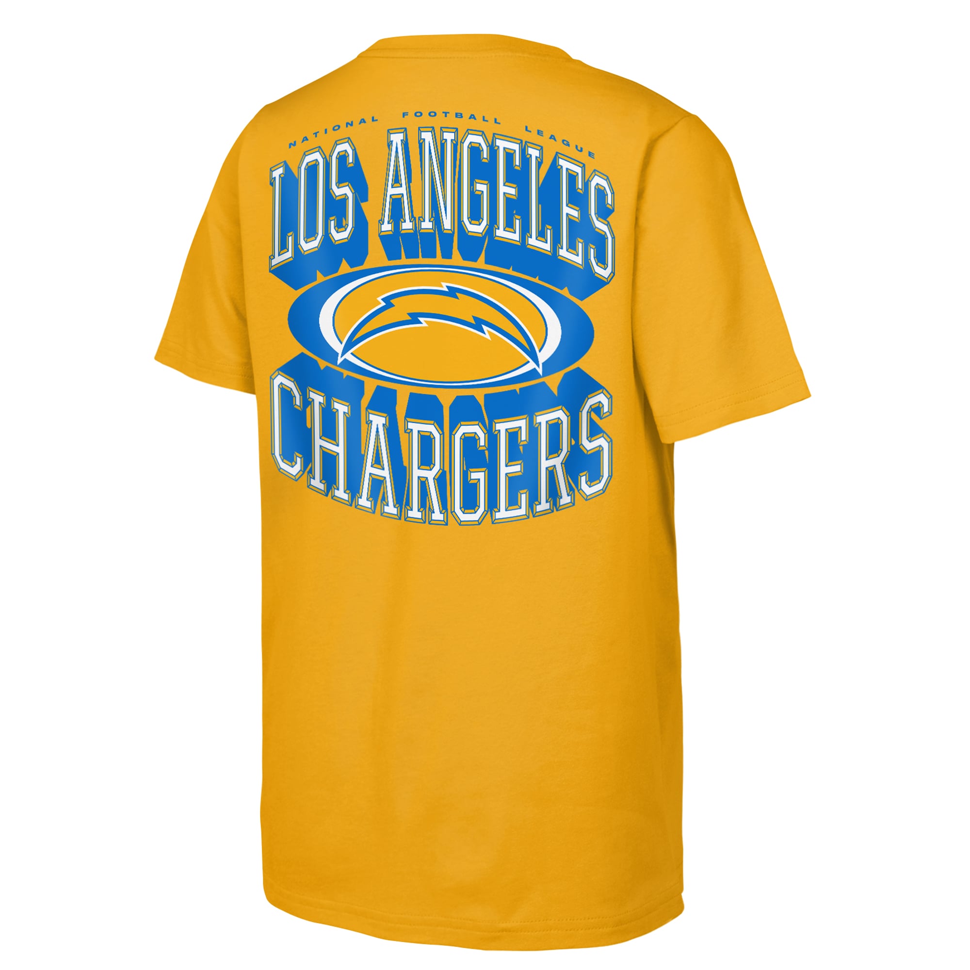 T-shirt Outerstuff Gold Youth Los Angeles Chargers « Mentalité de gagnant »