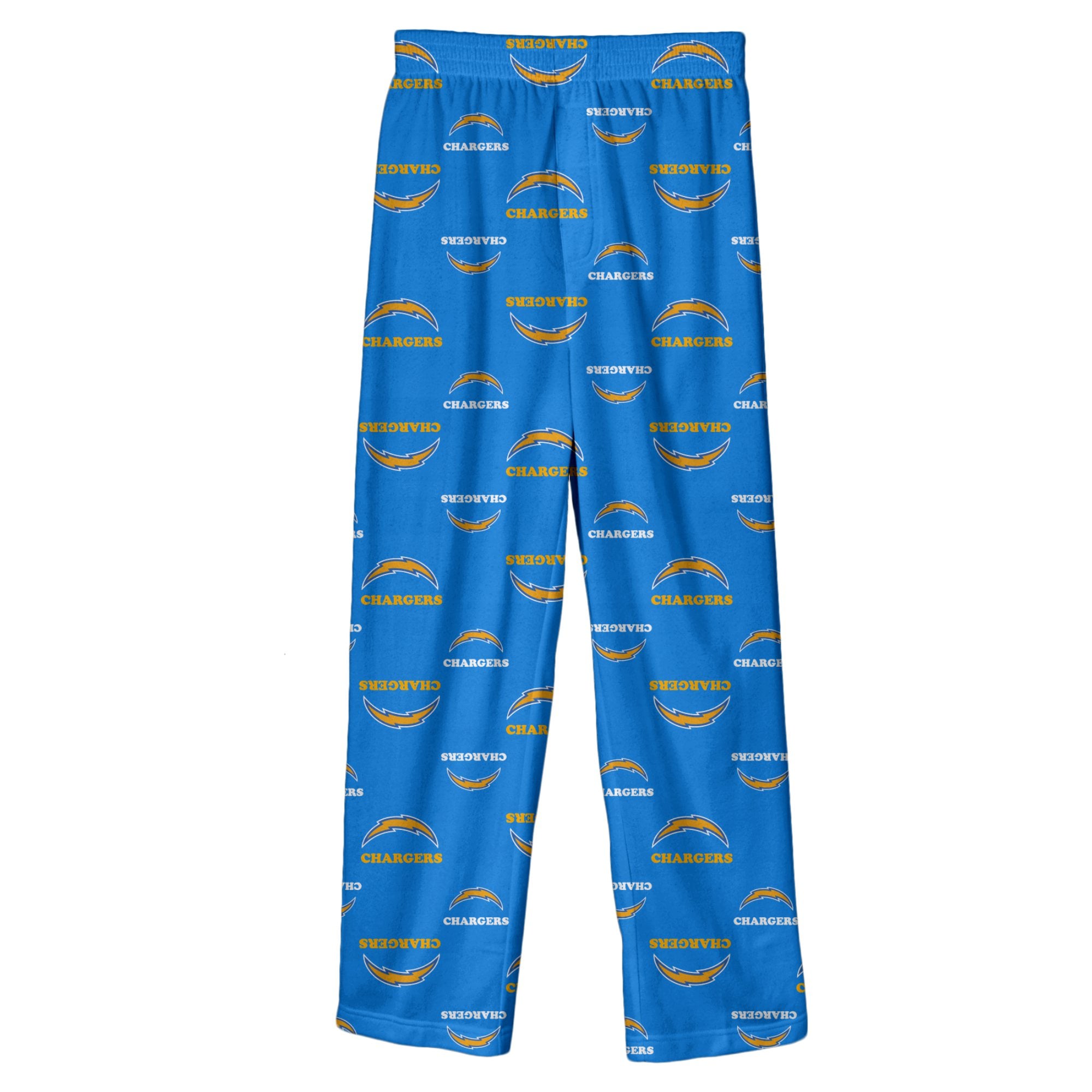 Youth Outerstuff Powder Blue Los Angeles Chargers Printed Pajama Pants