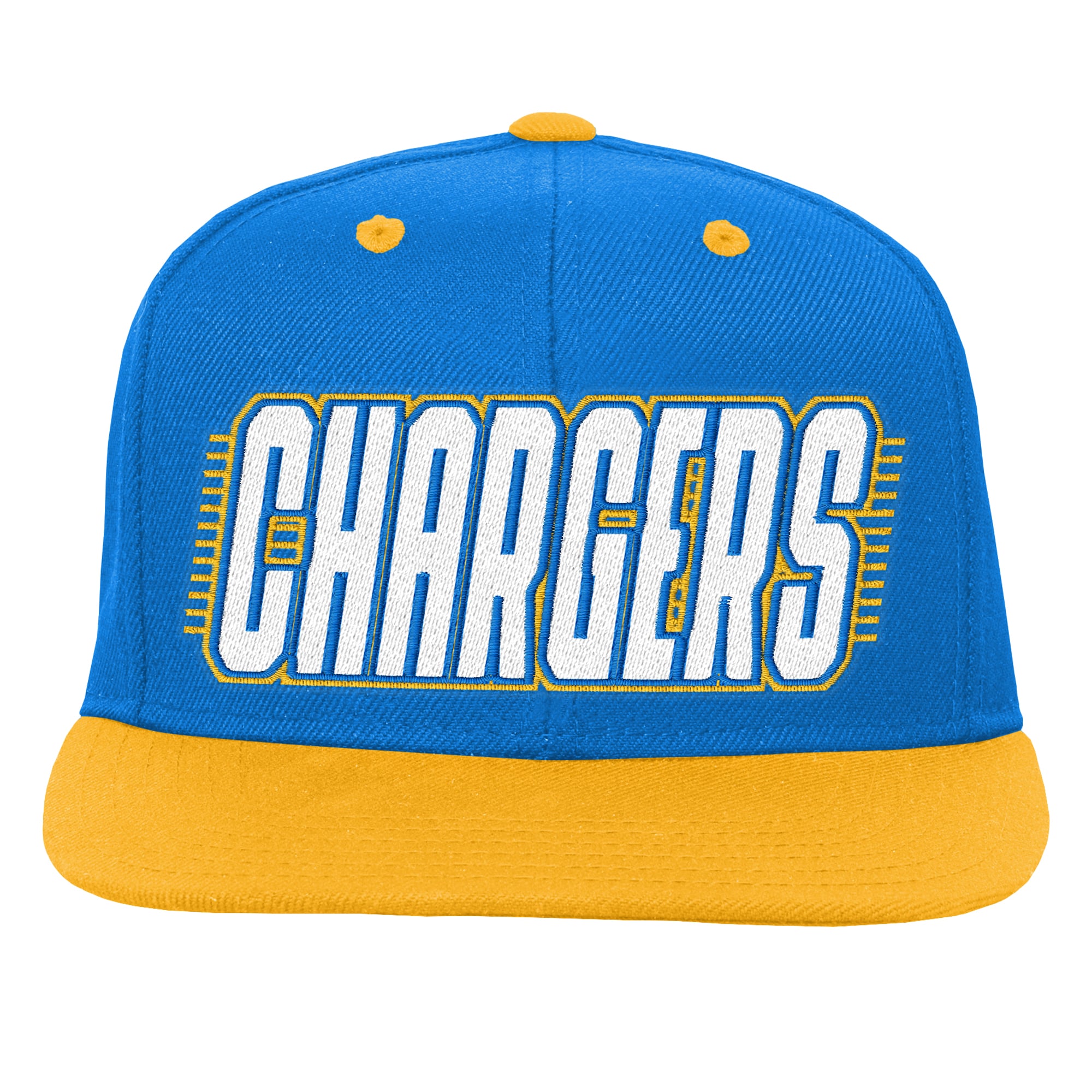 Casquette snapback Youth Outerstuff bleu poudré/or Los Angeles Chargers