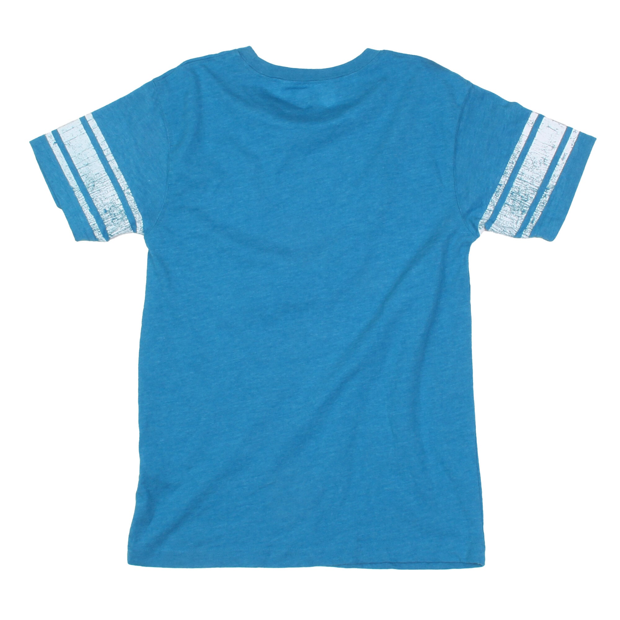 T-shirt de football américain Wes & Willy bleu poudré pour jeunes des Los Angeles Chargers
