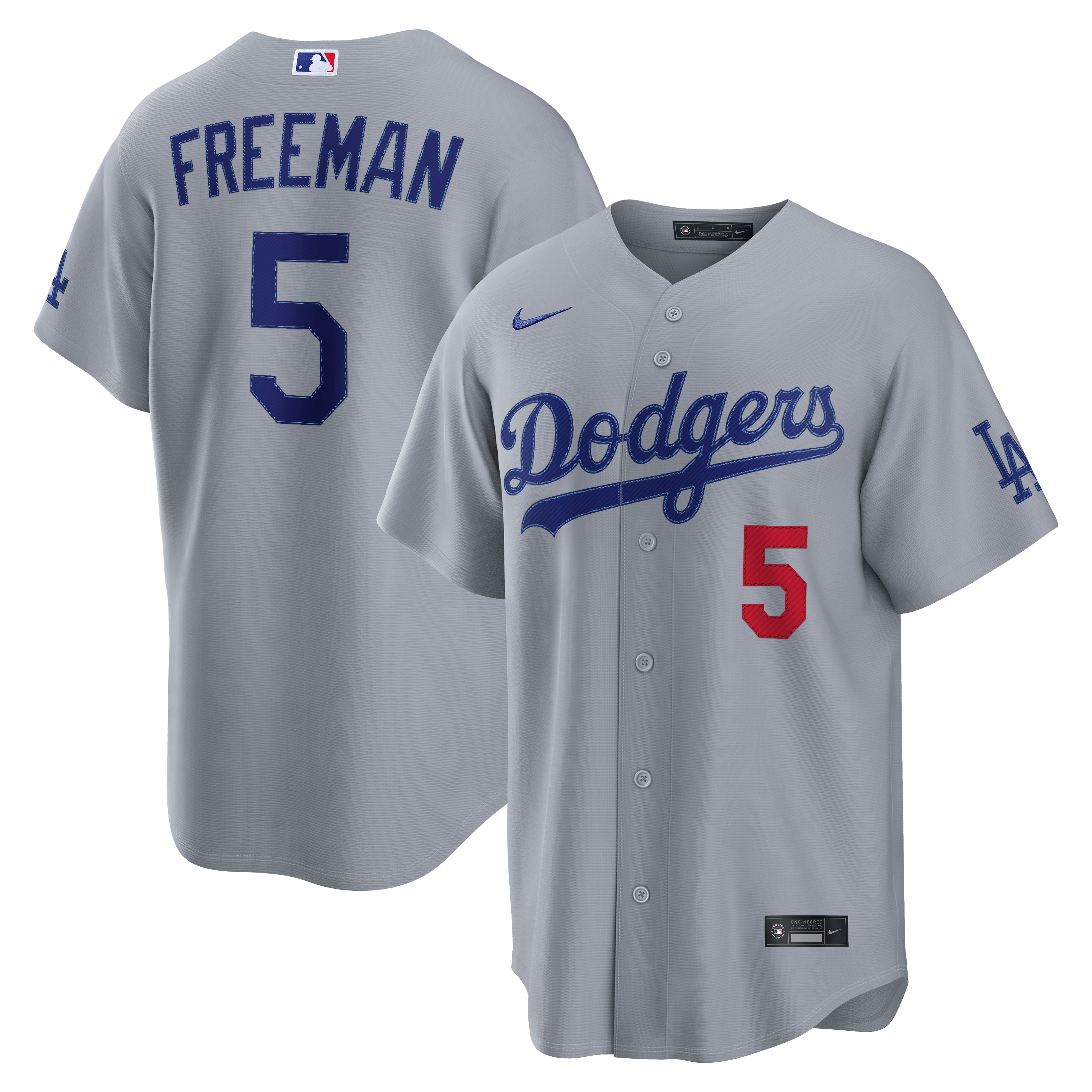 Maillot domicile Nike Freddie Freeman blanc des Dodgers de Los Angeles pour homme
