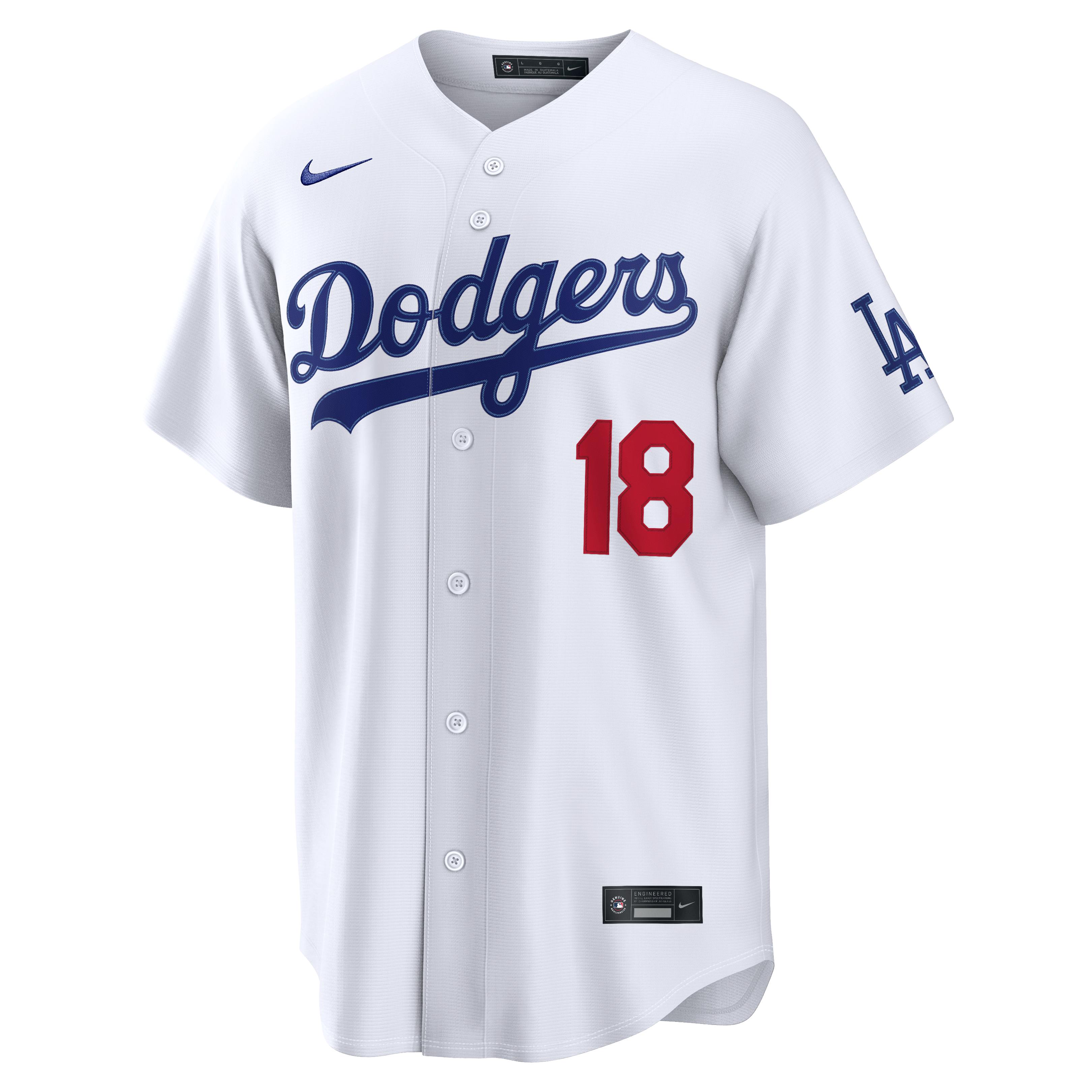 Maillot domicile Nike Yoshinobu Yamamoto blanc des Dodgers de Los Angeles pour homme