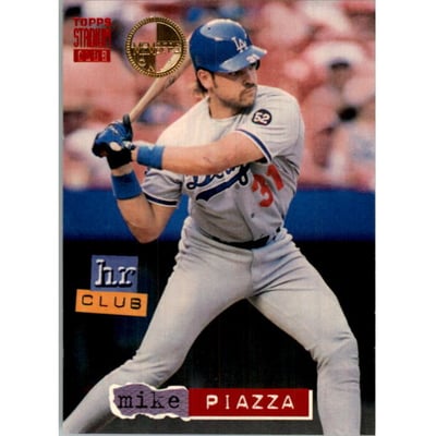 1994 Stadium Club Members Only Parallel #266 Mike Piazza HR
