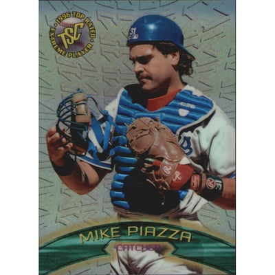 1996 Stadium Club Extreme Winners Silver #EW2 Mike Piazza