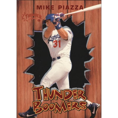 1998 Circa Thunder Thunder Boomers #9 Mike Piazza