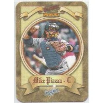 1998 Pacific Invincible Photoengravings #6 Mike Piazza