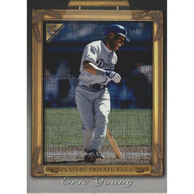 1998 Topps Gallery Player's Private Issue #84 Eric Young