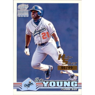 2000 Paramount Holographic Silver #124 Eric Young
