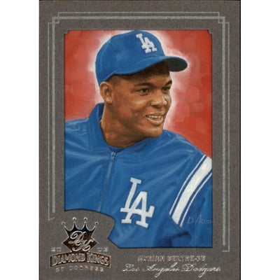 2003 Diamond Kings Silver Foil #108 Adrian Beltre