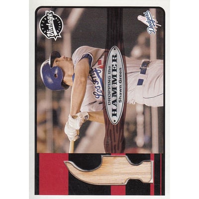 2003 Upper Deck Vintage Dropping the Hammer #SG Shawn Green