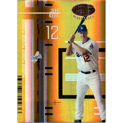 2005 Leaf Certified Materials Mirror Gold #64 Jeff Kent Dgr