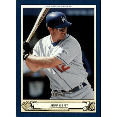 2005 Origins Blue #64 Jeff Kent