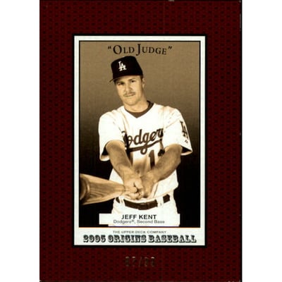 2005 Origins Old Judge Red #73 Jeff Kent