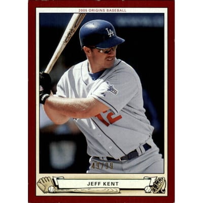 2005 Origins Red #64 Jeff Kent