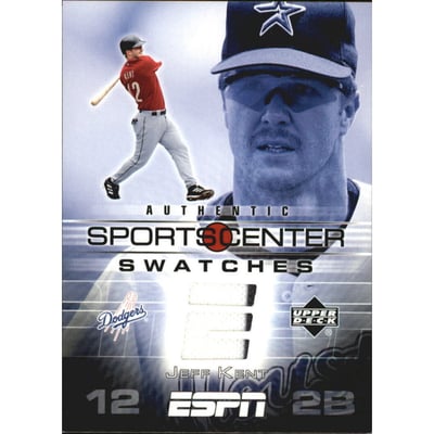 2005 Upper Deck ESPN Sports Center Swatches #JK Jeff Kent
