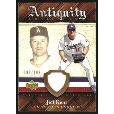 2007 Artifacts Antiquity Artifacts #JK Jeff Kent