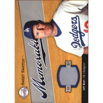 2007 Sweet Spot Sweet Swatch Memorabilia #SWJK Jeff Kent
