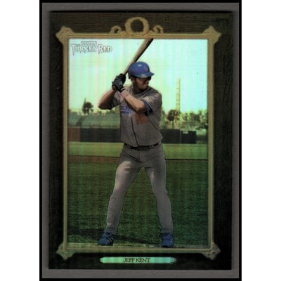 2007 Topps Turkey Red Chrome Black Refractors #158 Jeff Kent