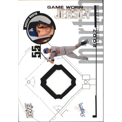 2008 Upper Deck UD Game Materials '98 #RM Russell Martin S2