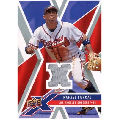 2008 Upper Deck X Memorabilia #RF Rafael Furcal