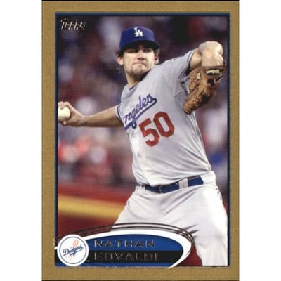 2012 Topps Mini Gold #405 Nathan Eovaldi