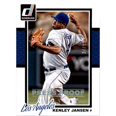 2014 Donruss Press Proofs Gold #304 Kenley Jansen