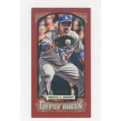 2014 Topps Gypsy Queen Mini Red #122 Adrian Gonzalez