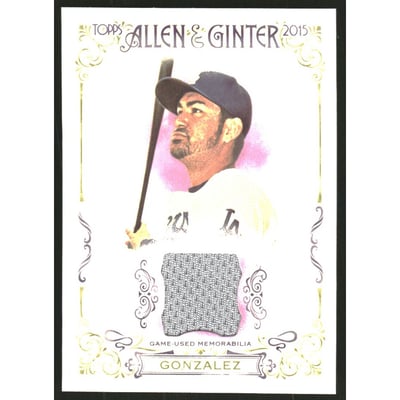 2015 Topps Allen and Ginter Relics #FSRAAG Adrian Gonzalez A