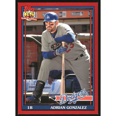 2016 Topps Archives Red #269 Adrian Gonzalez