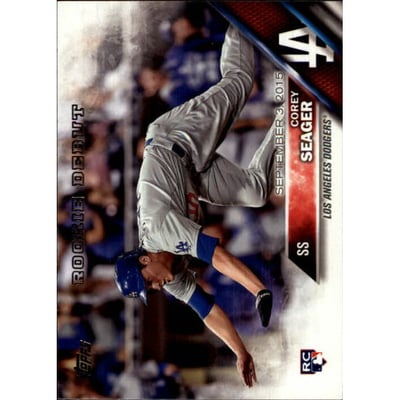 2016 Topps Update #US279 Corey Seager RD