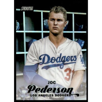 2017 Stadium Club Chrome Refractors #SCC56 Joc Pederson