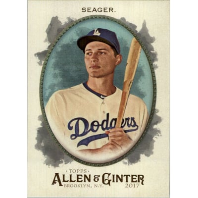 2017 Topps Allen and Ginter Hot Box Foil #132 Corey Seager