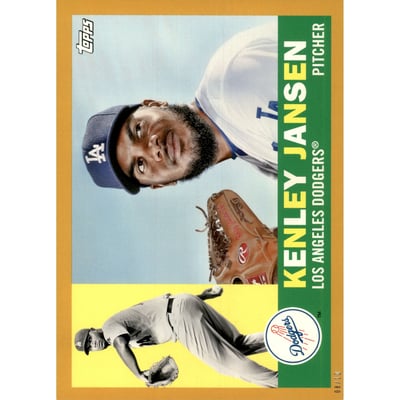 2017 Topps Archives 5x7 Gold #90 Kenley Jansen