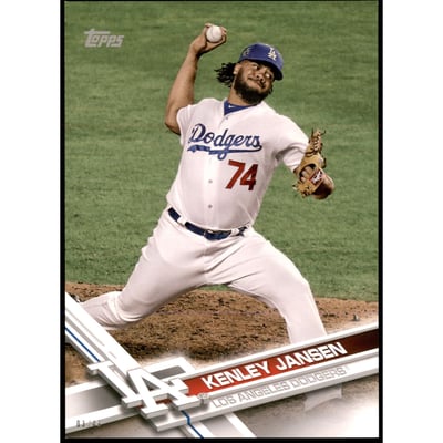 2017 Topps Update 5x7 #US202 Kenley Jansen