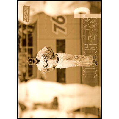 2018 Stadium Club 5x7 Gold #174 Kenley Jansen