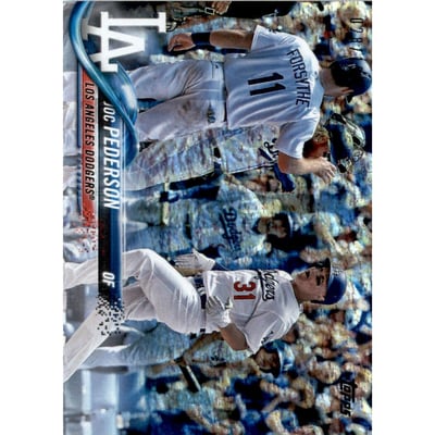 2018 Topps Factory Set Foilboard #159 Joc Pederson