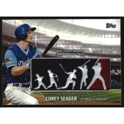 2018 Topps Players Weekend Patches #PWPCSE Corey Seager