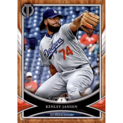 2018 Topps Tribute 5x7 #64 Kenley Jansen