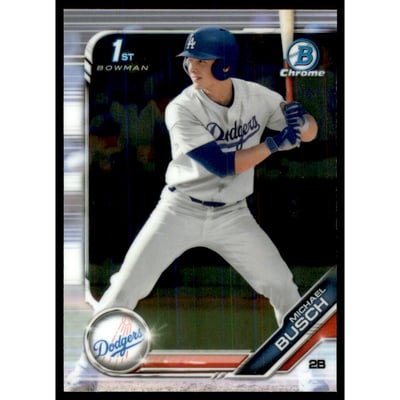 2019 Bowman Chrome Draft #BDC57 Michael Busch