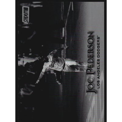 2019 Stadium Club Black and White #158 Joc Pederson