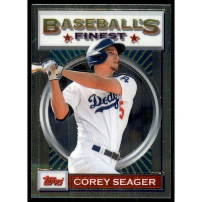 2020 Finest Flashbacks #50 Corey Seager