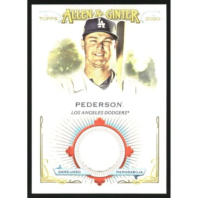 2020 Topps Allen and Ginter Relics #FSRBJPE Joc Pederson B