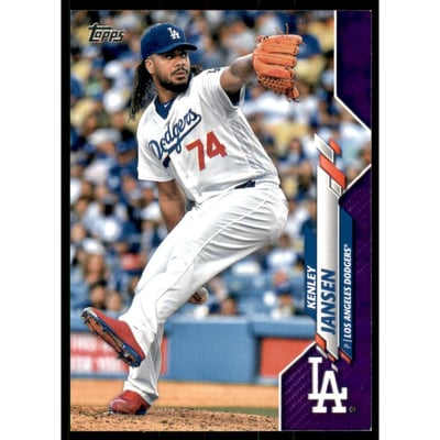 2020 Topps Meijer Purple #24 Kenley Jansen