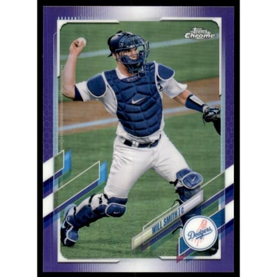 2021 Topps Chrome Purple Refractors #30 Will Smith