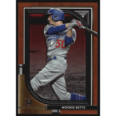 2021 Topps Museum Collection Copper #40 Mookie Betts