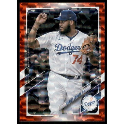 2021 Topps Red Foil #347 Kenley Jansen