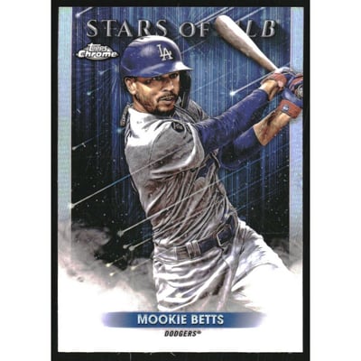 2022 Topps Stars of MLB Chrome #SMLBC9 Mookie Betts