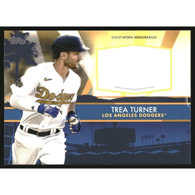 2022 Topps Update All Star Stitches #ASSCTT Trea Turner